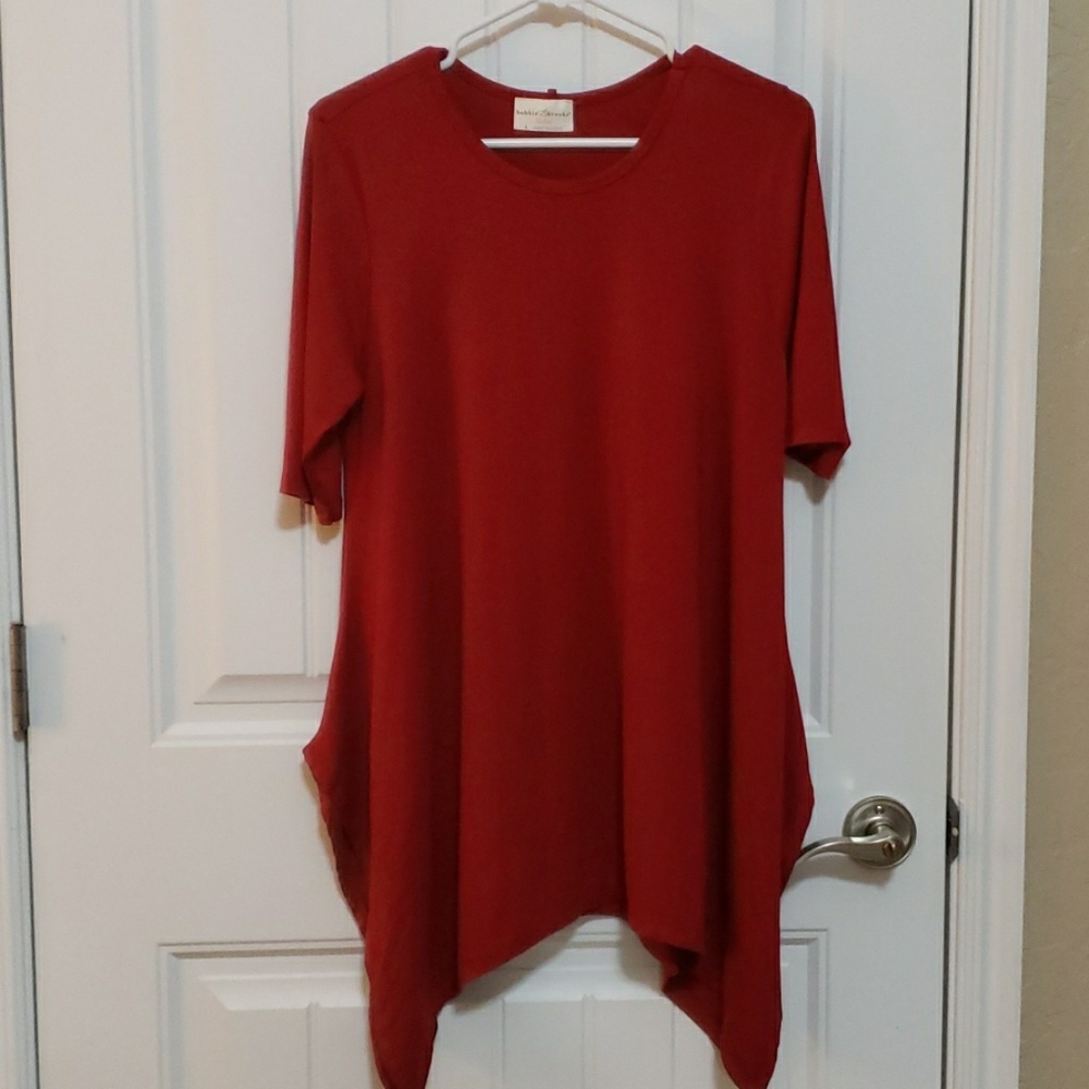 Super Cute, Long Red Tunic